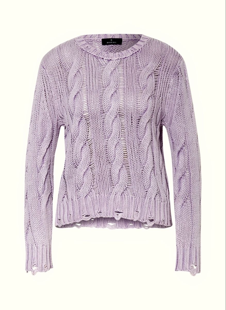 Monari Maglioni & Felpe: MONARI Pullover Vintage Wash mit Zopfmuster G.36 – Nuovo (secondo la descrizione) da Oberwil BL venduto da DANA_FOX 4