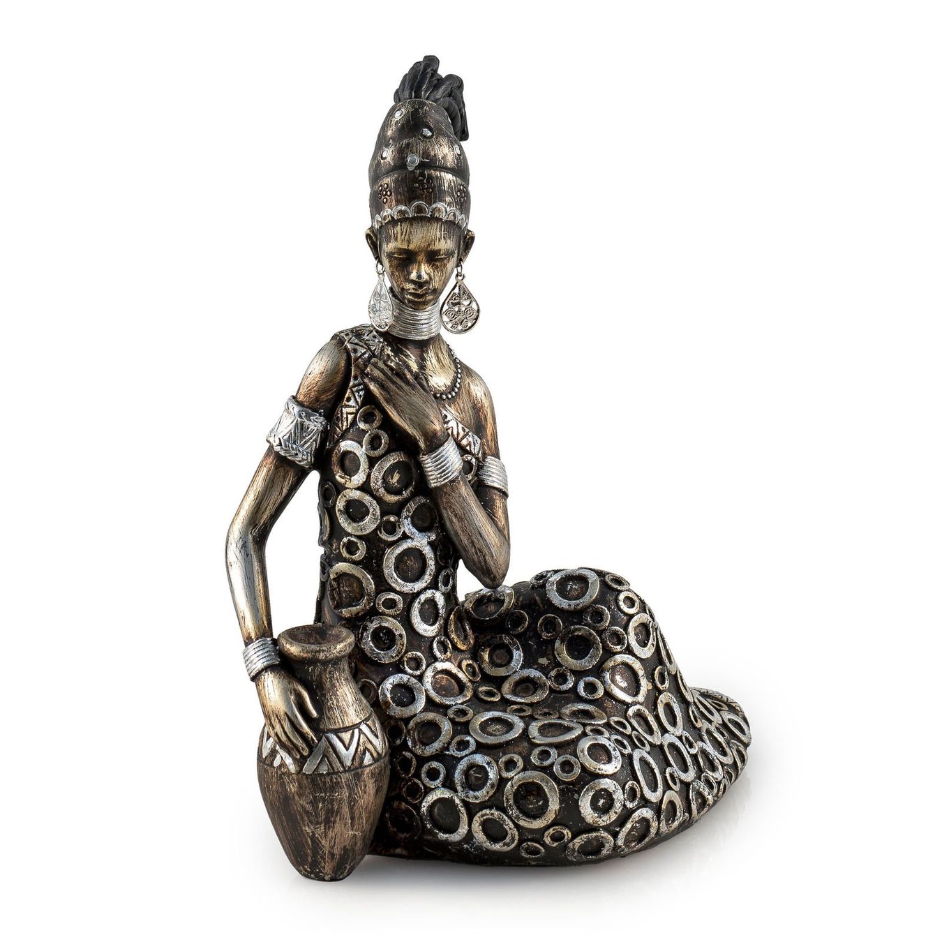 Statuette: Afrika Figur 15050  NEU – Nuovo e nell'imballaggio originale da Hagenbuch ZH venduto da cougar1