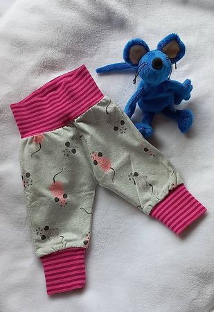 Babyhose Maus Gr. 50/56