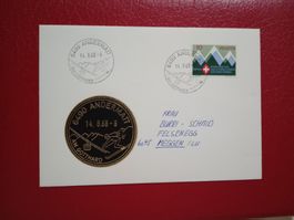 Sonderbrief Andermatt am Gotthard 14.08.1968