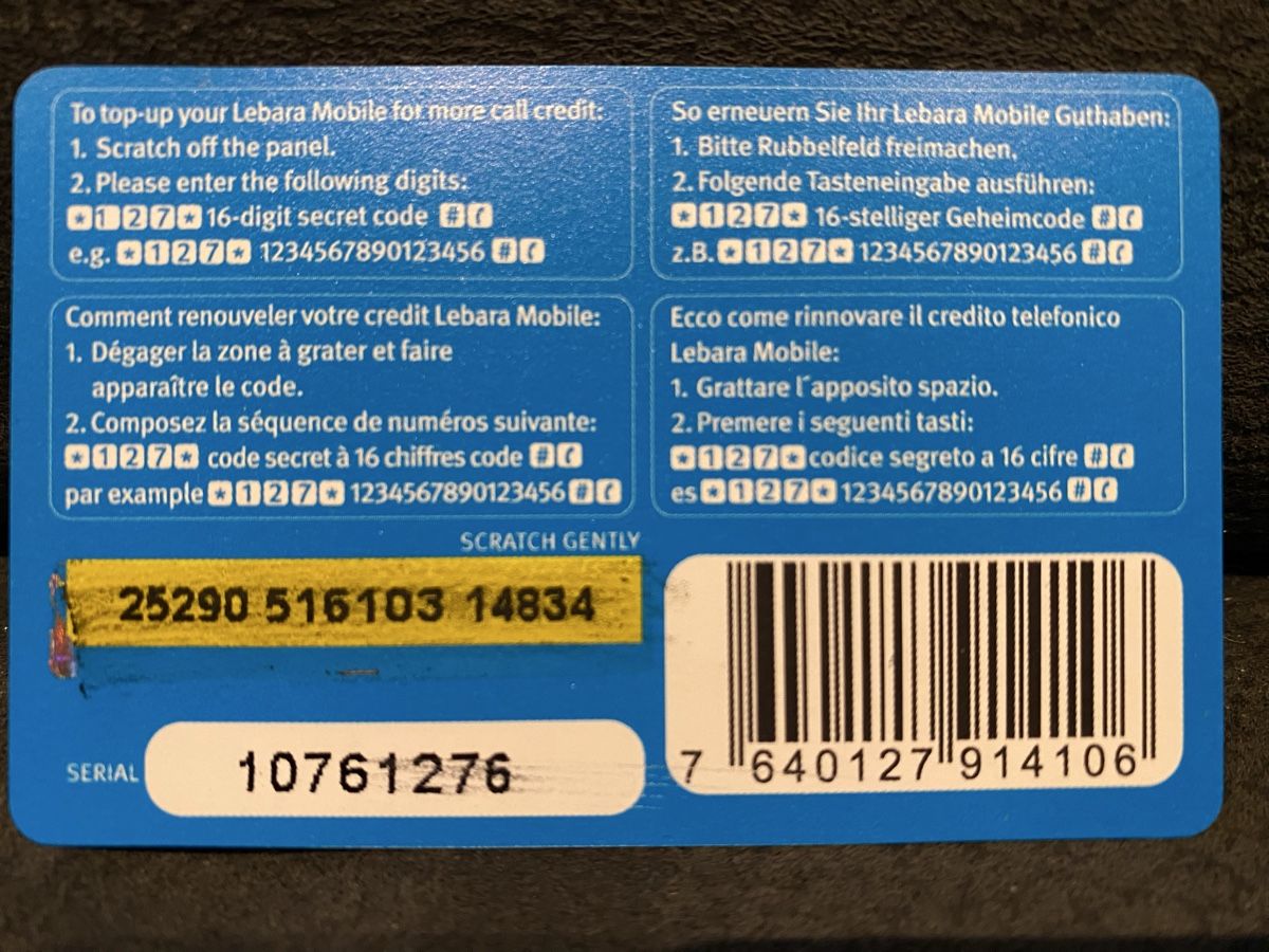 Schede telefoniche: Carte – Usato da Lausanne venduto da babacard10 1