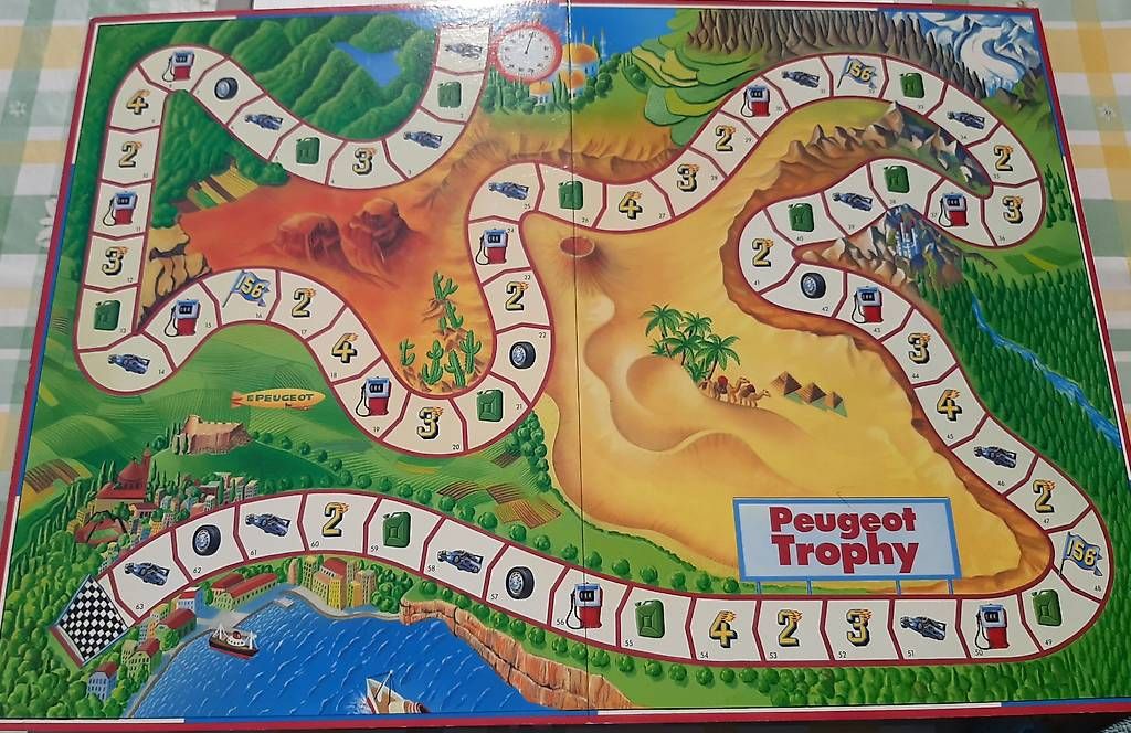 Spiele: Peugeot Trophy - Brettspiel – Gebraucht aus Oekingen von rege71 2