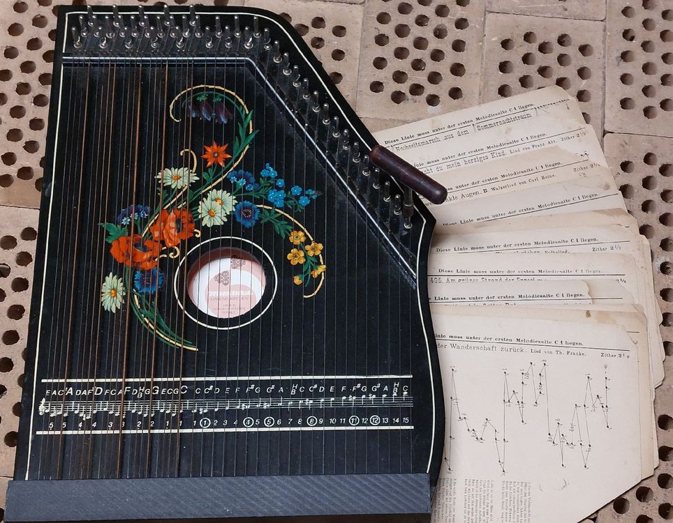 Romana Akkordzither-Saiten C' Begleit – Passend Für Zither Mit 420–450 Mm Mensur