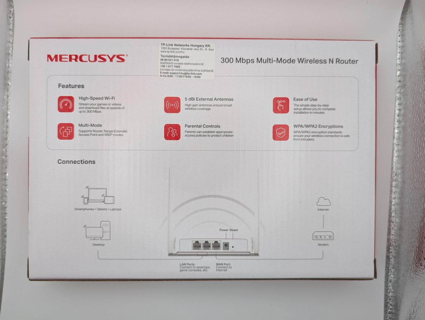 Modems & Router: Mercusys MW302R Wireless N Router, neu – Gebraucht aus Zürich von otonm 1
