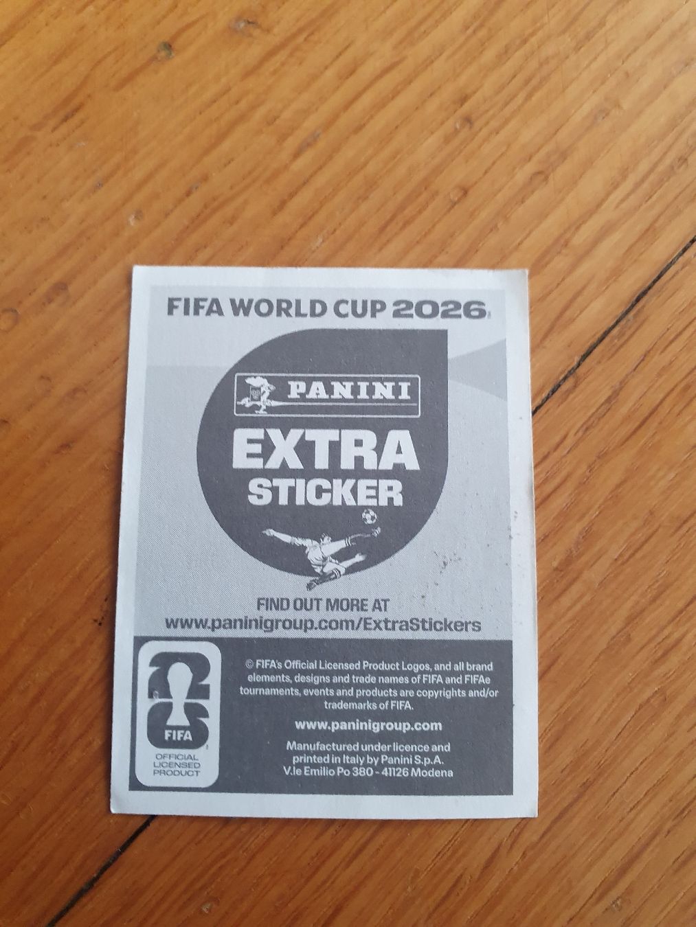 Panini Sammelbilder & Trading cards: Panini Exta sticker – Gebraucht aus Wädenswil von Patomania 1
