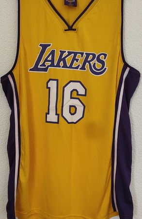 Basketball Trikot LA Lakers Nummer 16 gebraucht
