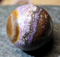 💜 Auralit-Fluorit-Kugel F