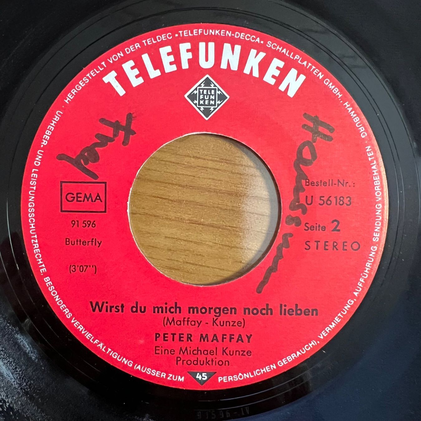 Dischi in vinile: Peter Maffay - Frieden / 1. D-Press. 1971 – Usato da Gais venduto da soundcave57 3