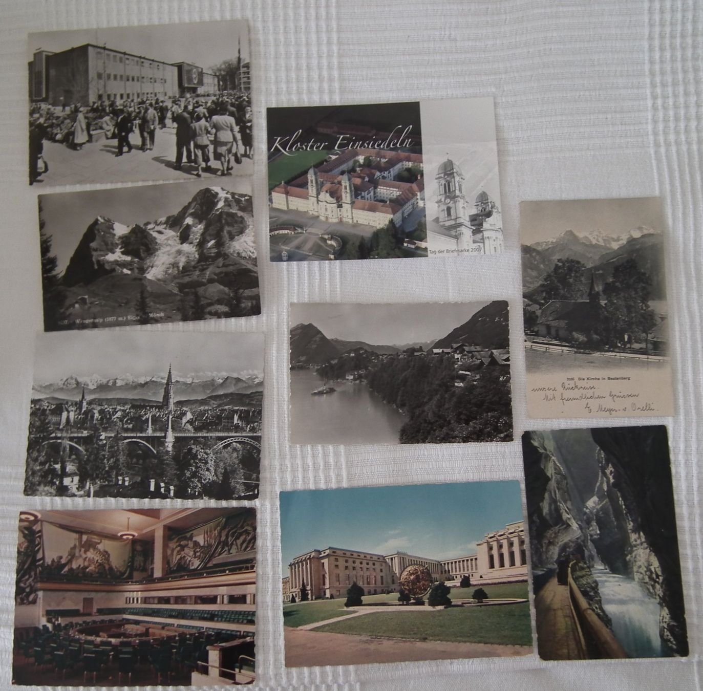 Cartoline postali: Ansichtskarten Schweiz   spezielle  Posten von 33 Stk – Usato da Kriens venduto da WULLU99 4