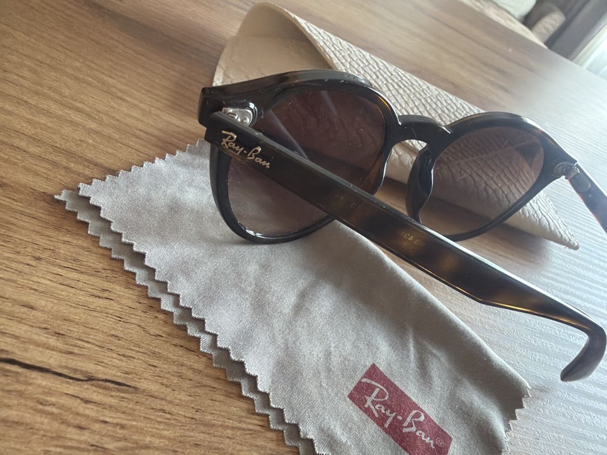 Brillen & Gläser: Sonnenbrille Ray-Ban braun – Gebraucht aus Sent von kon_v62l 1