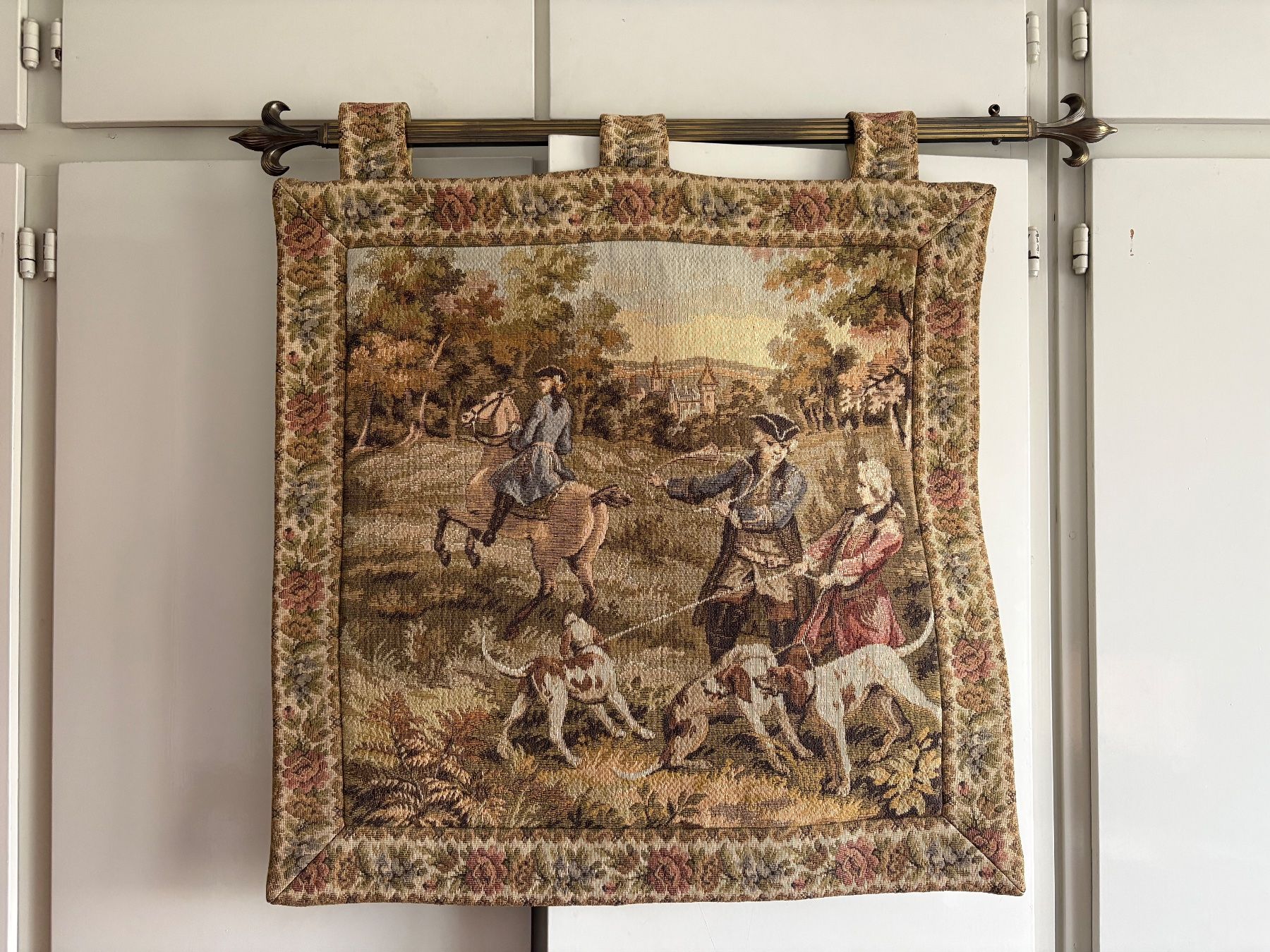 Alle Dekorationen: Wandbehang "Jagdszene" Vintage, Gobelin – Neu (gemäss Beschreibung) aus Frick von Rukki