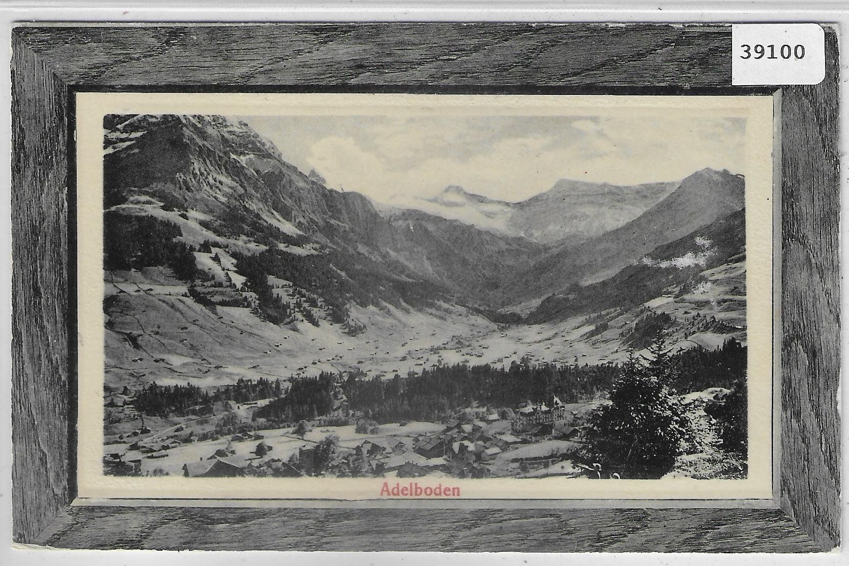 Cartoline postali: Adelboden - Generalansicht – Usato da Ettingen venduto da Kartenplanet