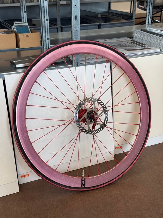 Custom Laufrad 700C – H Plus Son Deep Rim – Disc – Fixie / T (Gebraucht ...
