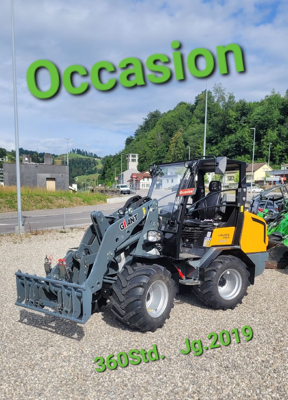 Caricatori: Giant V5003 HD  Hoflader – Usato da Wolhusen venduto da Amrhyn6110