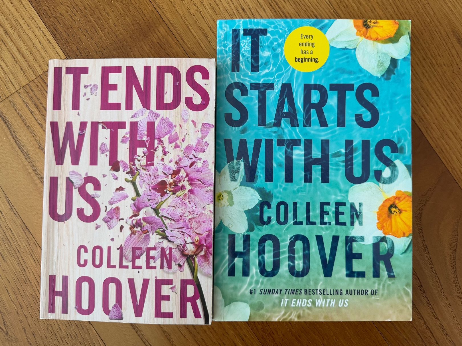 Libri: 2 Bücher: It ends with us / It starts with us – Nuovo (secondo la descrizione) da Sissach venduto da laura.x4