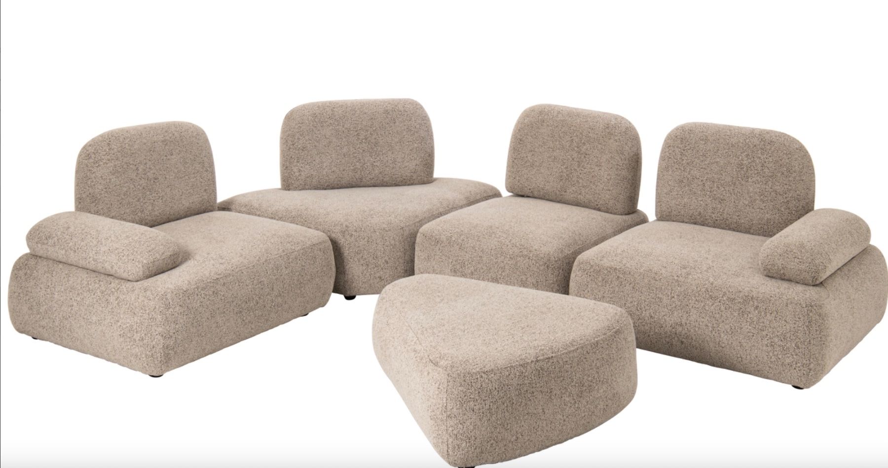 Divani: SOMMER☀️**  Modulares Loun Sofa Elemente einzelnd .TOP – Nuovo e nell'imballaggio originale da Ruswil venduto da Miami-2026 2