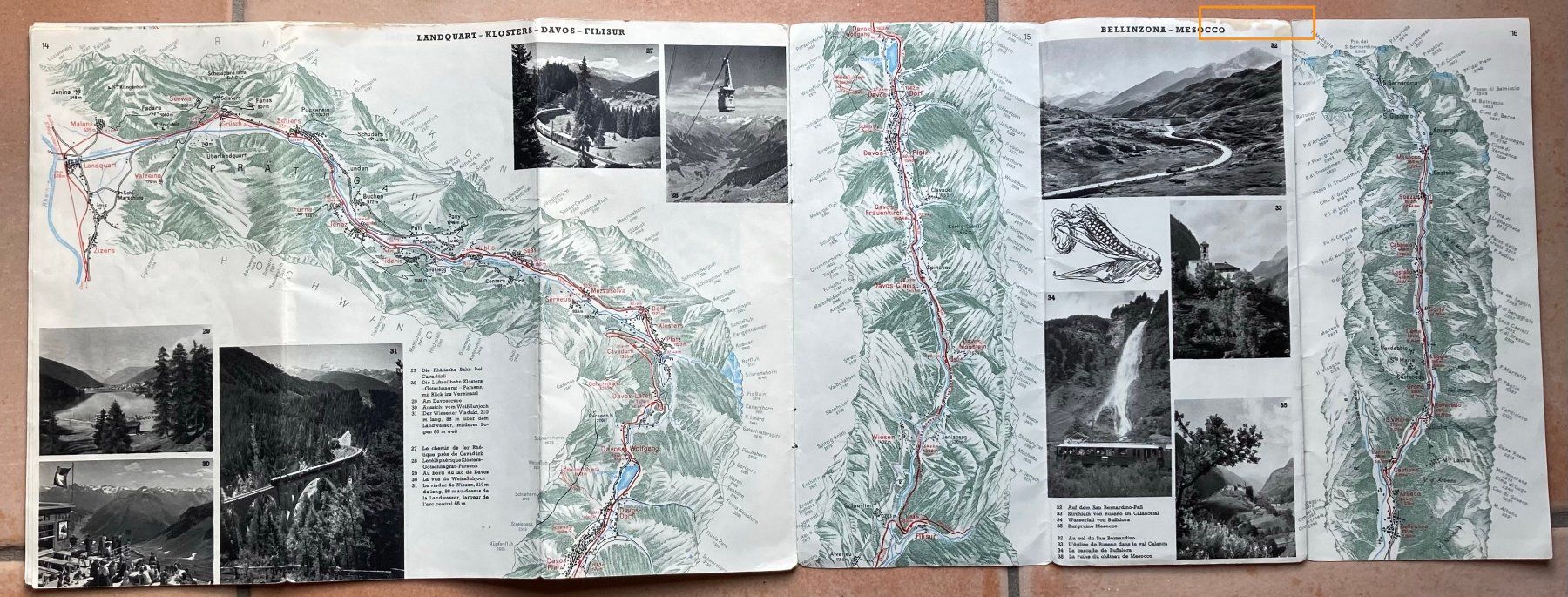 Dokumente: Mit der Rhätischen Bahn durch Graubünden-Avec le chemin de.. – Gebraucht aus Versoix von Decapod 6