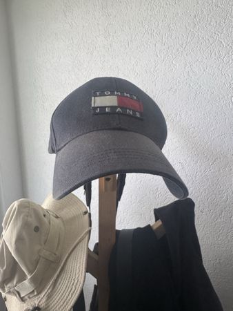 Tommy Jeans Baseballkappe dunkelblau guter Zustand