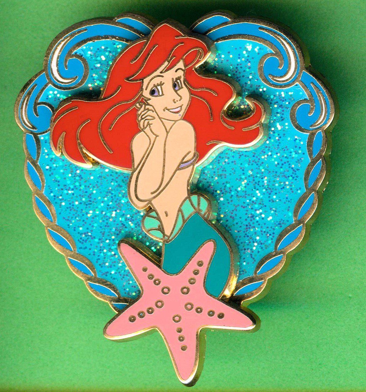 Disney Placchette & Badge: Disney   Prinzessin  ARIEL – Usato da Winterthur venduto da Sammleroase