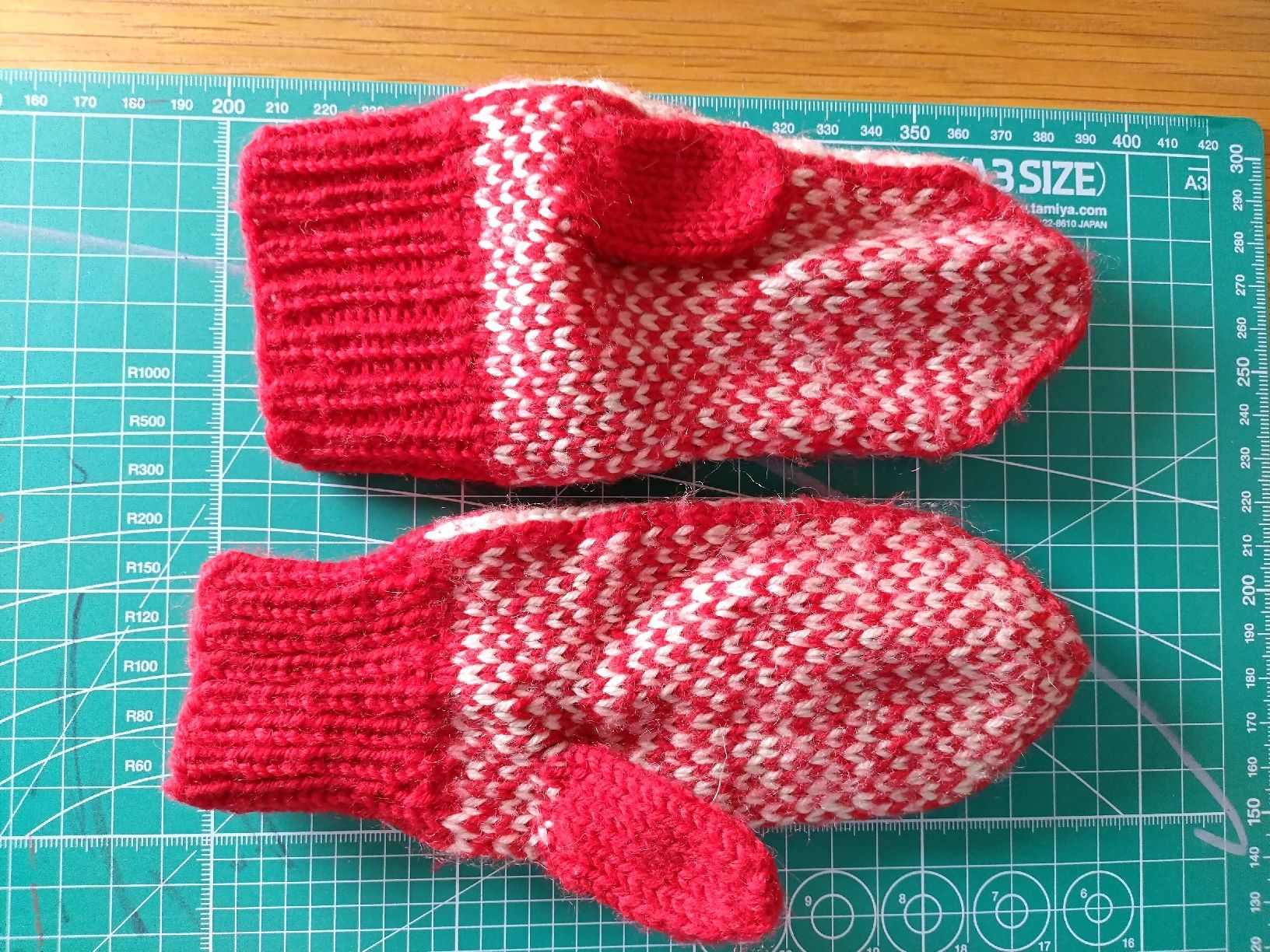 Guanti & manicotti: Handgestrickte Fäustlinge aus isländischer Wolle. – Usato da Zürich venduto da isthatablatt 1