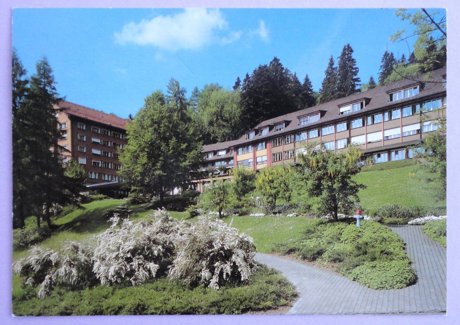 Cartoline postali: Kurhaus Ländli, Oberägeri – Usato da Fétigny venduto da Billy2miny