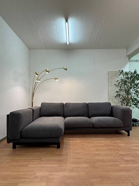 Divani: (Gratis Lieferung) Ecksofa Dunkelgrau  – Usato da Fehraltorf venduto da Sofalab.swiss