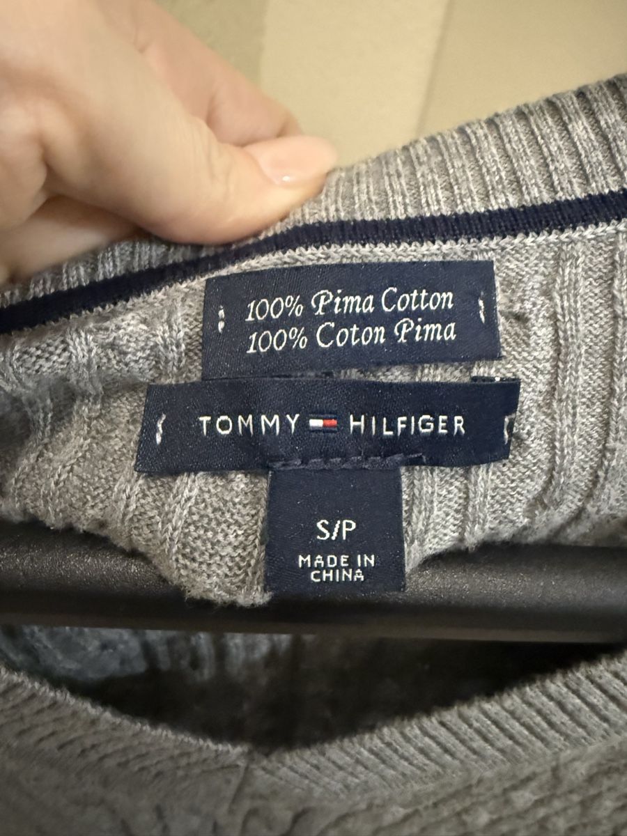 Tommy Hilfiger Maglioni & Felpe: Tommy Hilfiger Pullover Gr S / 34 grau – Usato da Zürich venduto da ChickenNuget 1