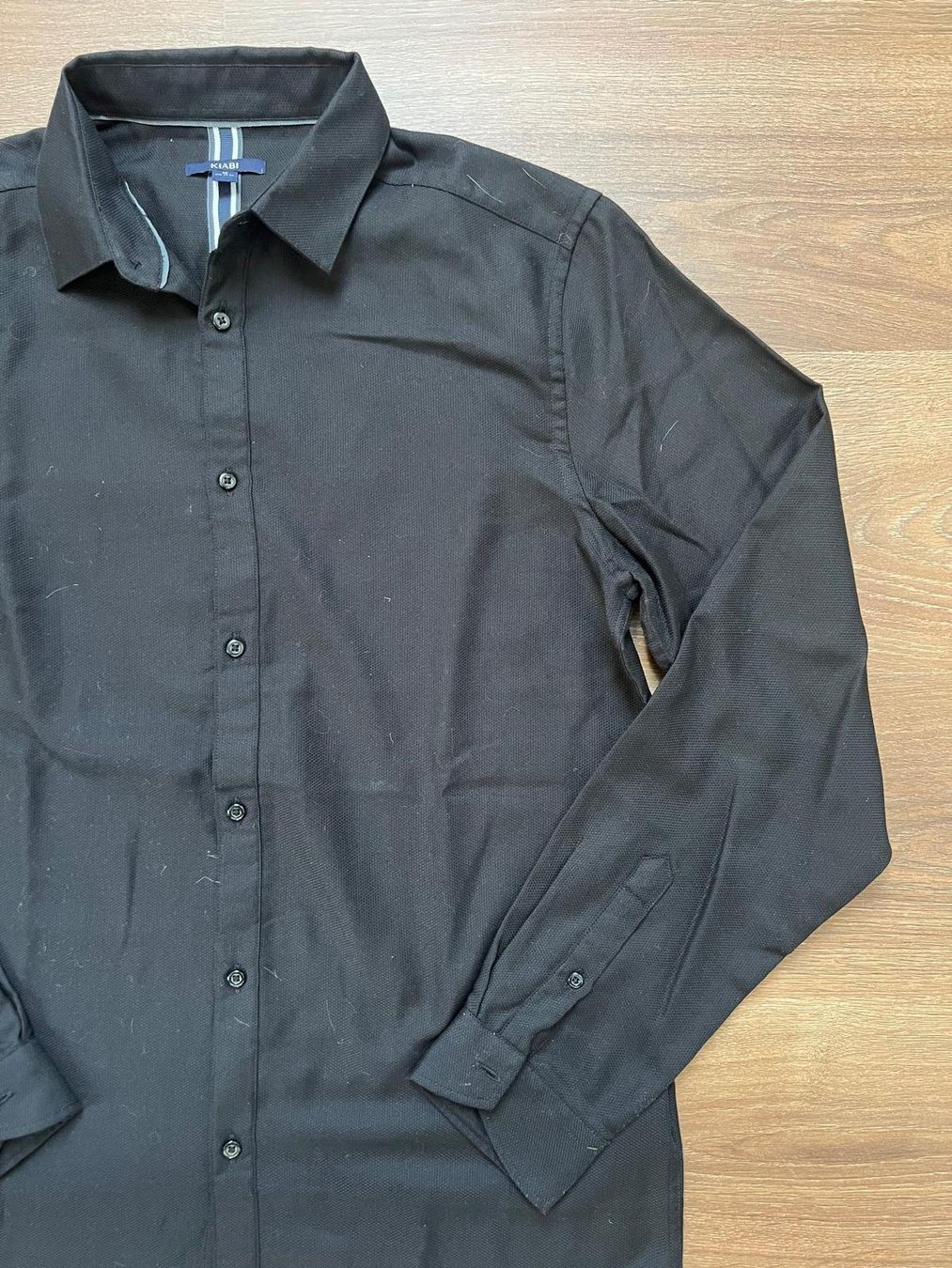 Camicie: Chemise Kiabi noire – Nuovo (secondo la descrizione) da Môtiers NE venduto da ElGreco3099 3