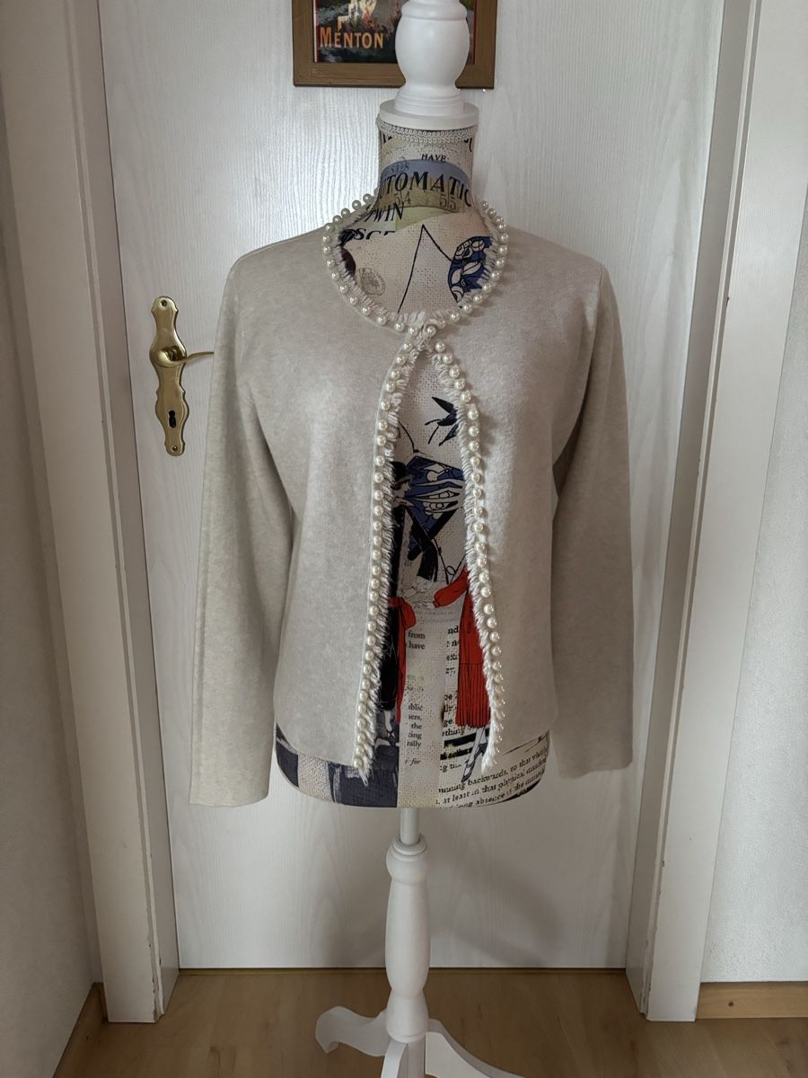 Gilet & Giacche senza maniche: Gilet beige perlé élégant -  – Nuovo (secondo la descrizione) da Aigle venduto da Barbiette
