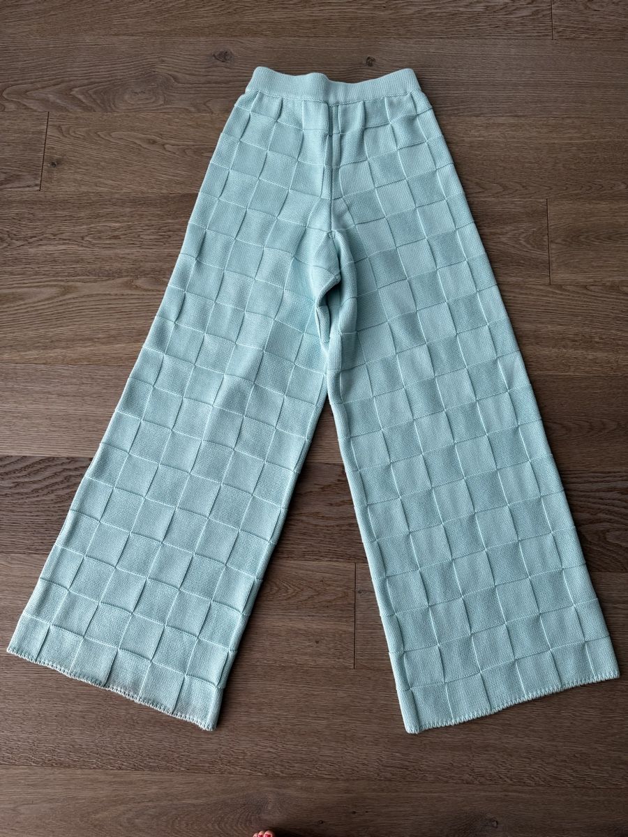 Completi & Tailleur: Strick-Zweiteiler in Sky Blue - Grösse S – Usato da Killwangen venduto da was.sharp 9
