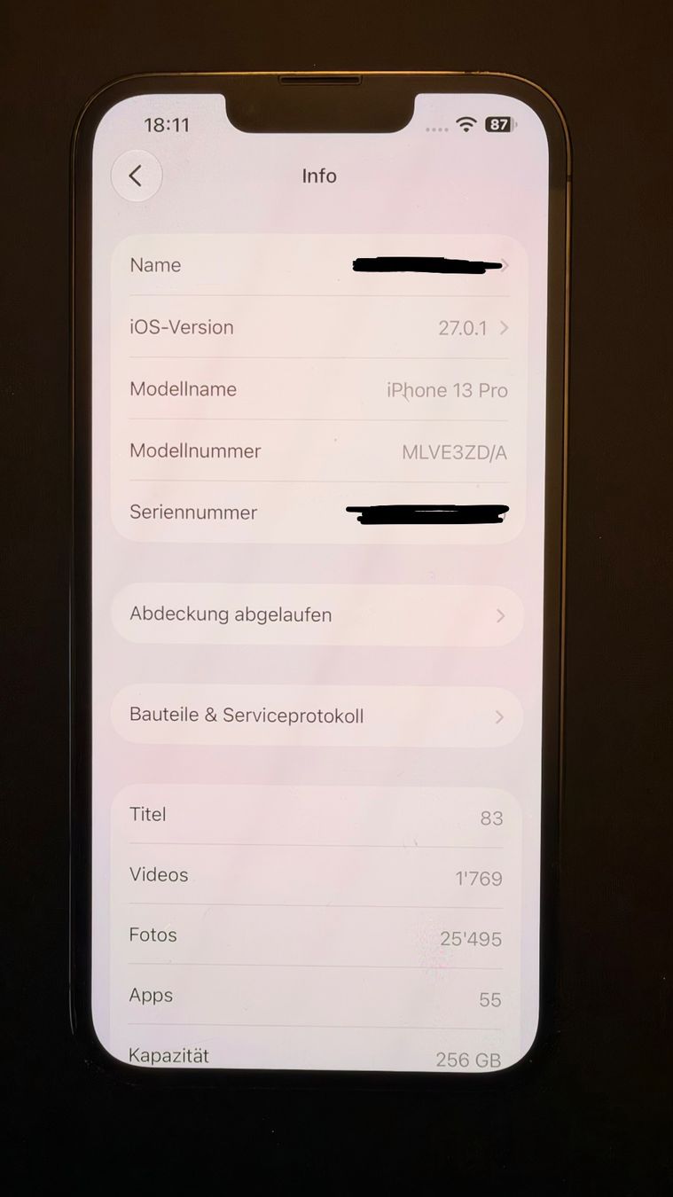 Apple Handys / Smartphones: Apple iPhone 13 Pro 256GB mit QuadLock Hülle – Gebraucht aus Volketswil von Tommy_76 3