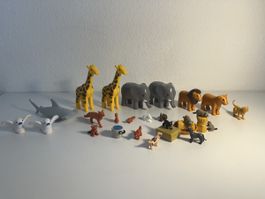 Playmobil Tiere Set – Giraffen, Elefanten, Löwe, Löwin…
