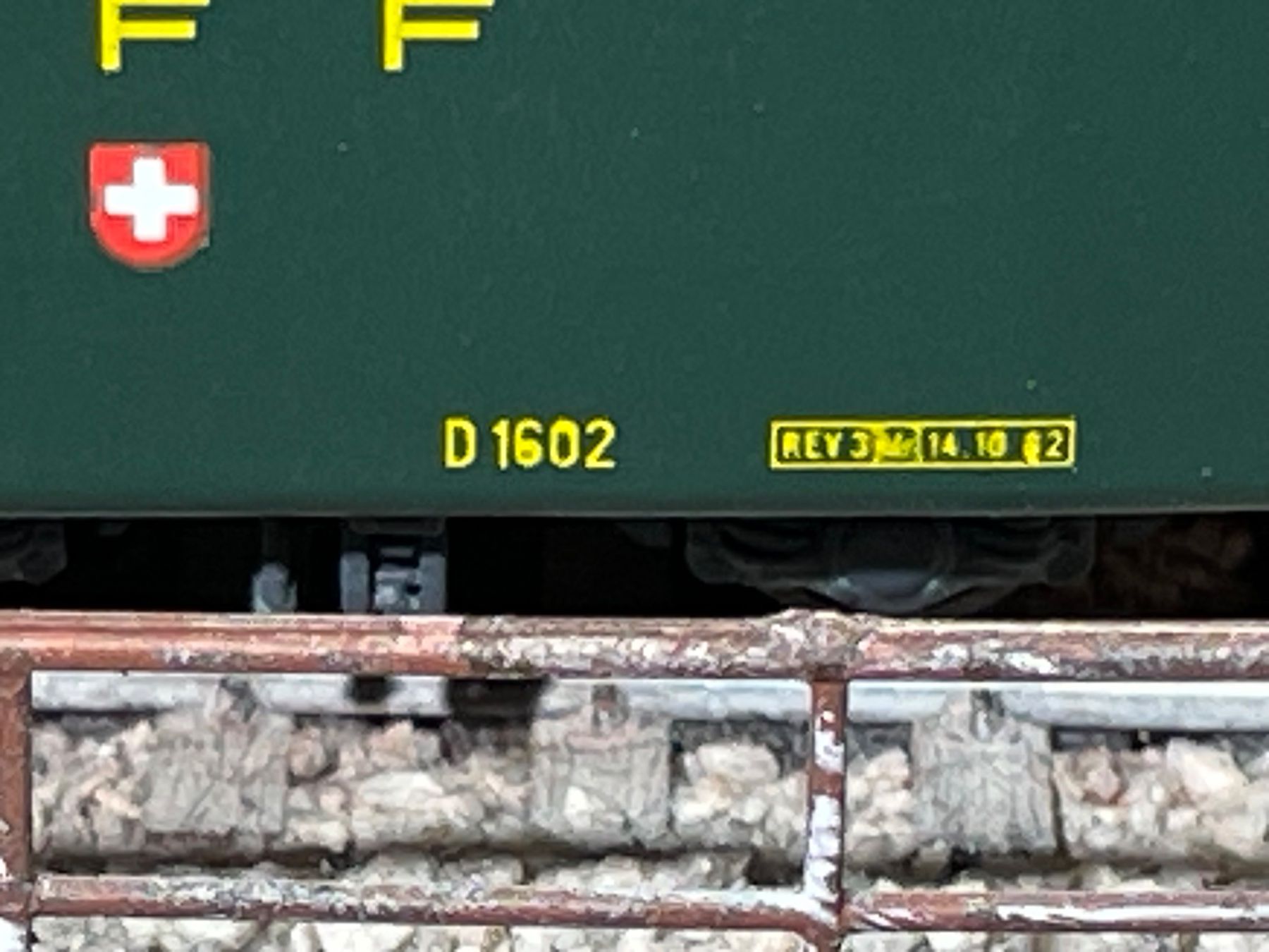 HRF Modellini di ferrovie: HRF, Brünig - Gepäckwagen, D1602 – Nuovo (secondo la descrizione) da Krummenau venduto da ferrotech 4