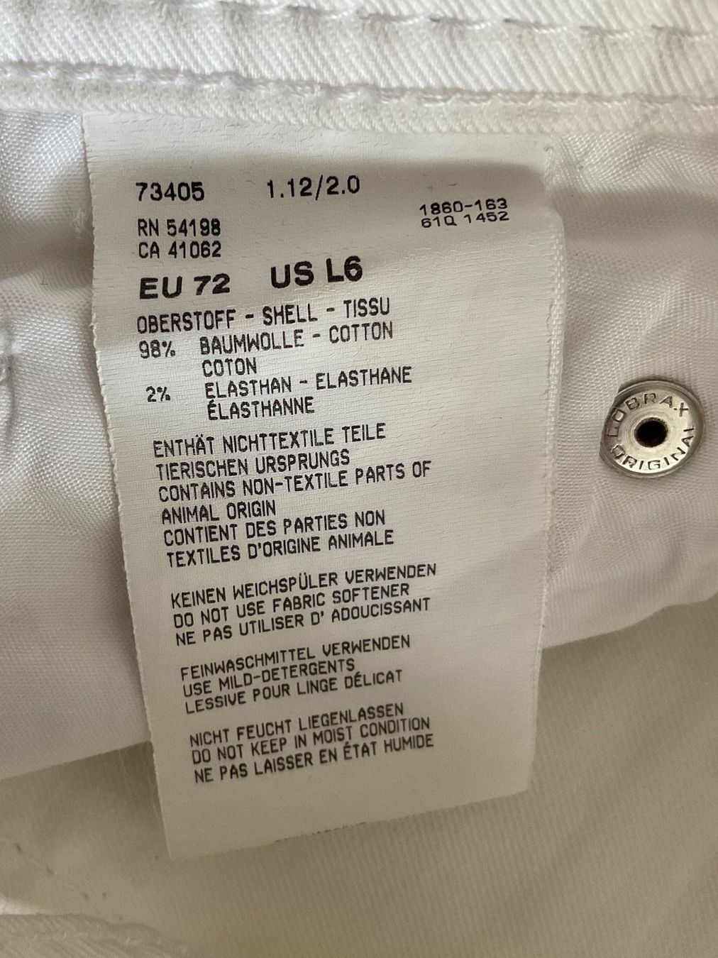 Bogner Jeans: BOGNER Jeans Hose Gr S / 36 weiss – Nuovo (secondo la descrizione) da Urdorf venduto da alda02 8