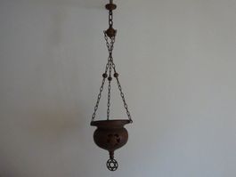 Antiker Leuchter Synagoge Israel / Judaica