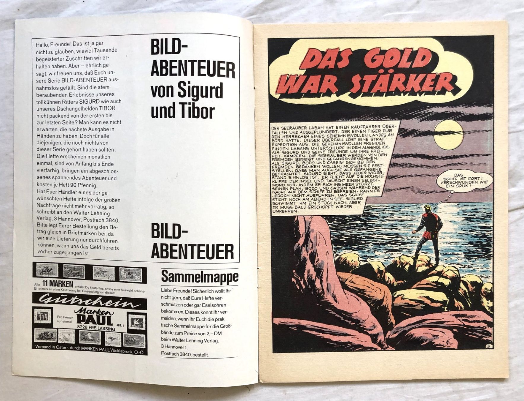 Fumetti: SIGURD - DER RITTERLICHE HELD - Nr.185 – Usato da Schaffhausen venduto da durruti 1