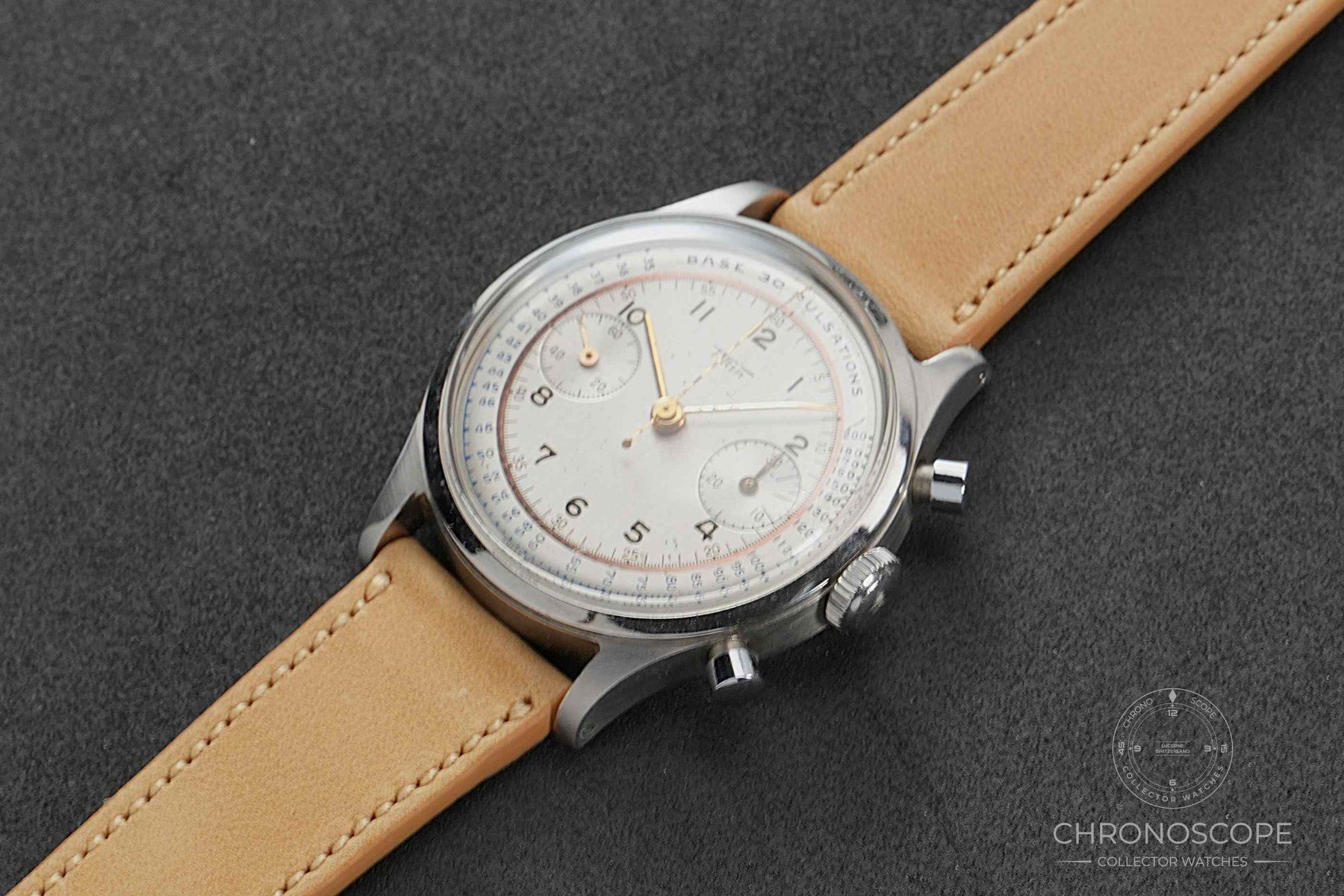 Uhren: Titan Pulsations Dial Chronograph - Waterproof Case – Gebraucht aus Luzern von ChronoScope6004 5
