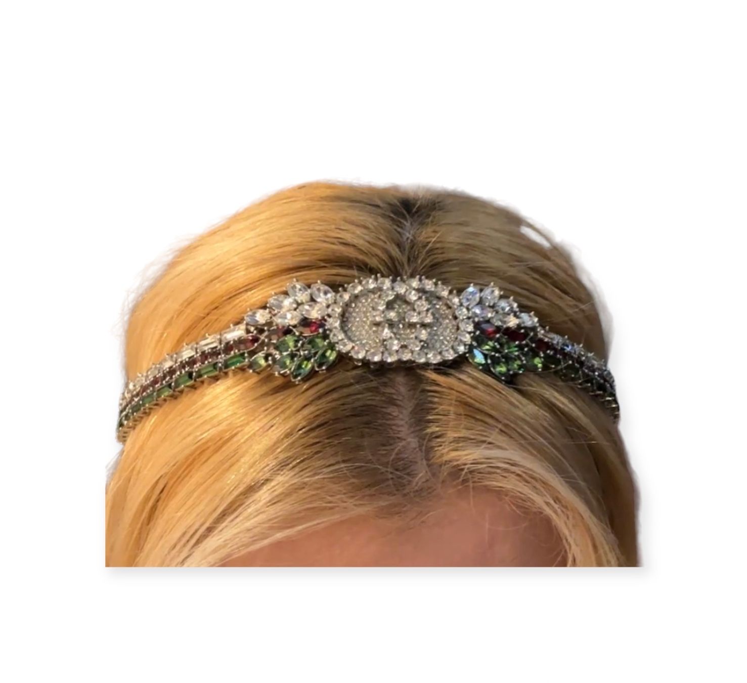 Gucci Autres bijoux: Gucci CRYSTAL GG INTERLOCK STIRNBAND Silber – Neuf avec emballage d'origine à Lachen SZ par HelvetiaLuxury 2