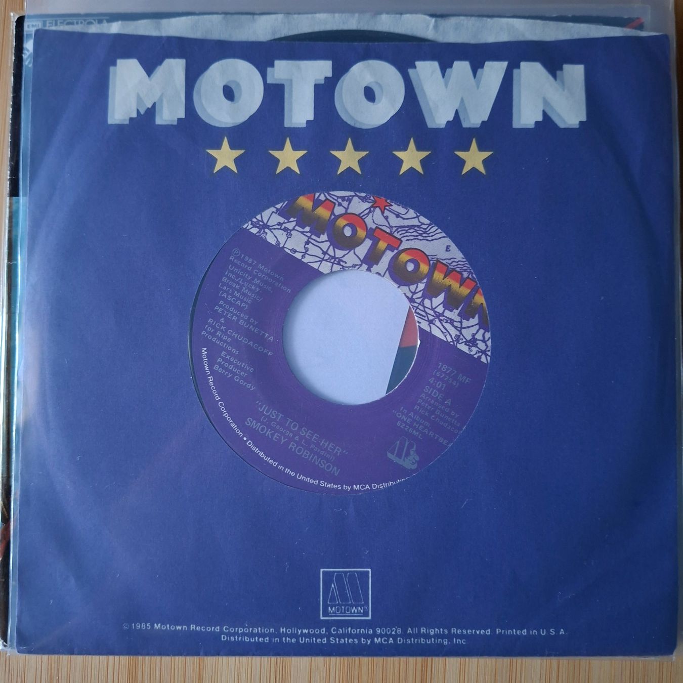 Dischi in vinile: Single 7'' Vinyl Smokey Robinson – Usato da Burg AG venduto da ..machine_rec..