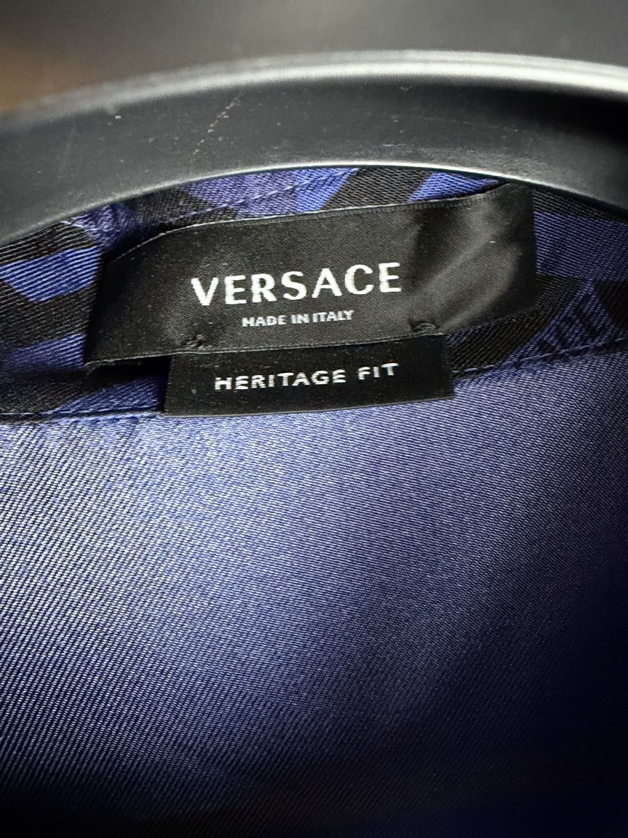 Versace Camicie: Versace Hemd Blau – Usato da Haag (Rheintal) venduto da BNMC.store 1