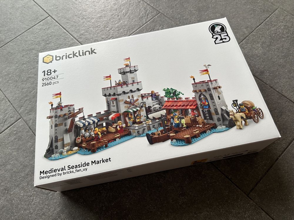 Lego Kit di costruzioni: LEGO Bricklink 910047 - Le marché médiéval NEW – Nuovo e nell'imballaggio originale da La Chaux-de-Fonds venduto da ThePatton