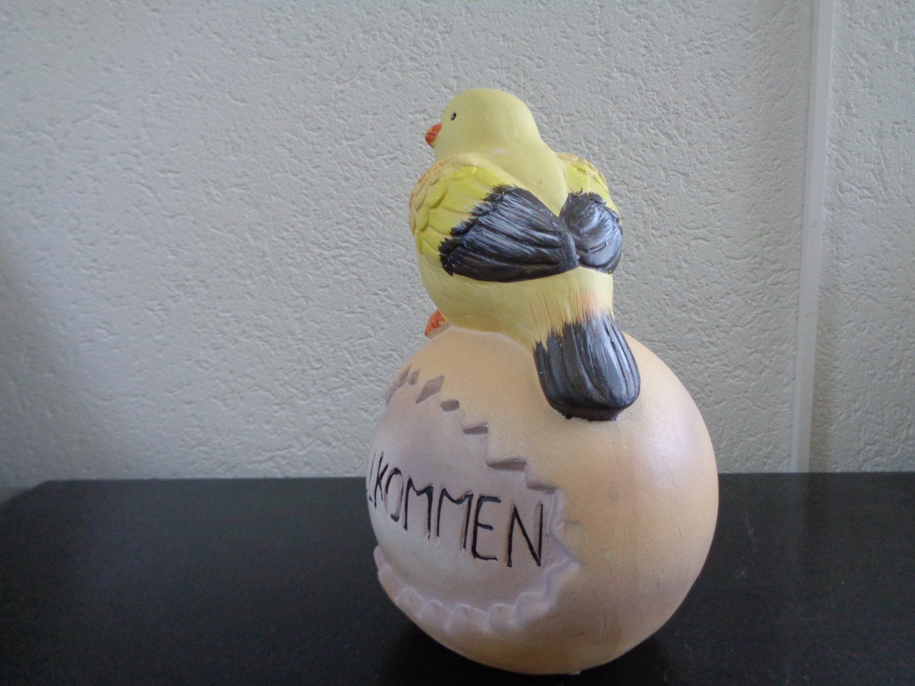 Figuren: Willkommen Vogel (22.5 cm) – Neu und originalverpackt aus Langenbruck von Gumsi 2