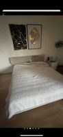 Komplettes Doppelbett mit Lattenrost und Matratze!