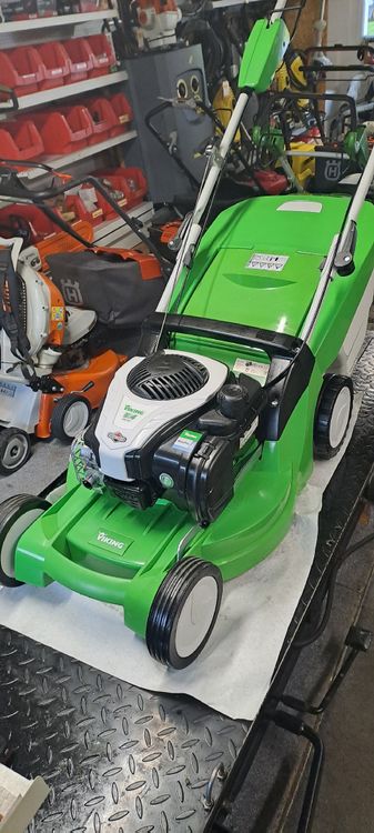 VIKING MB 448 T Rasenmäher mit Antrieb + Fangkorb Kaufen auf Ricardo