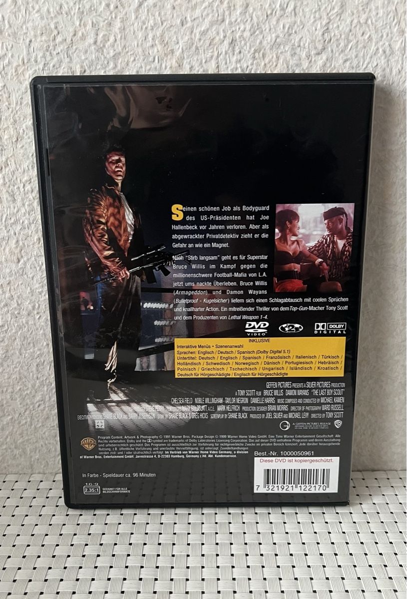 Tutti i DVDs: Last Boy Scout - Bruce Willis & Damon Wayans – Usato da Flawil venduto da NiceT 1
