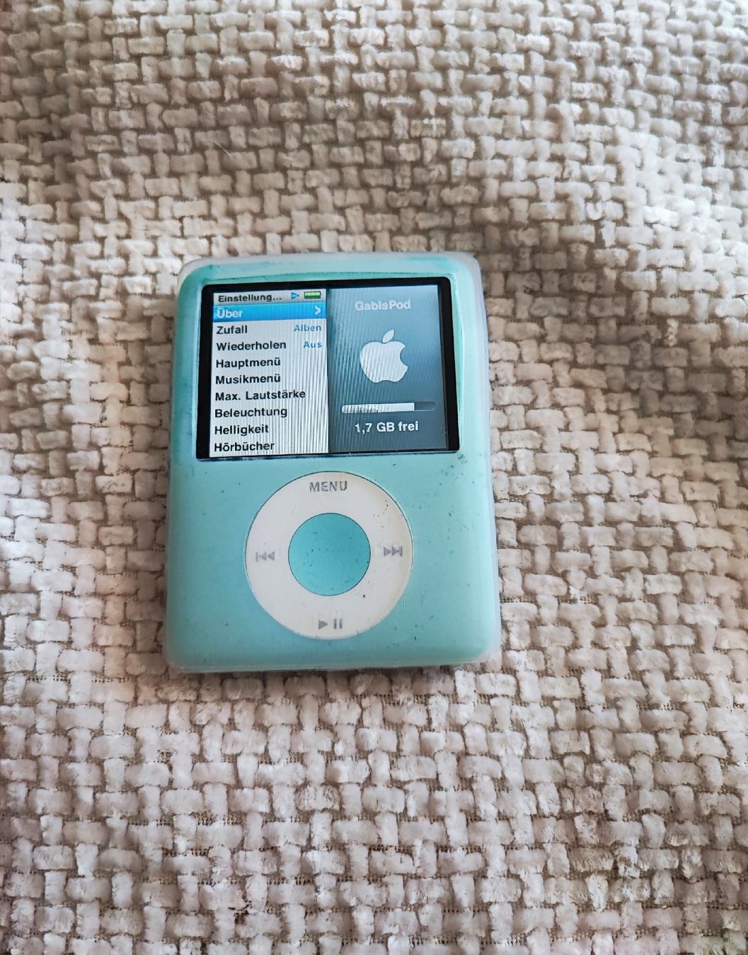 Apple Tragbarer Mediaplayer: iPod Nano 3 8GB Türkis Blau – Gebraucht aus Zollikofen von zar_j67f 3