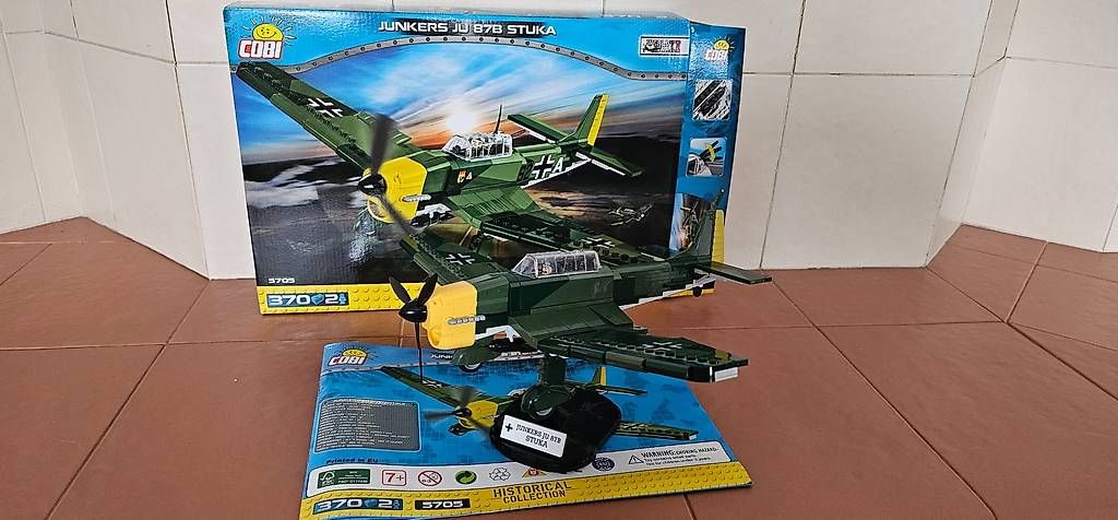 Cobi Spielzeuge: COBI 5705 Junkers Ju 87B Stuka – Gebraucht aus Schaan von Klemmbausteine 2