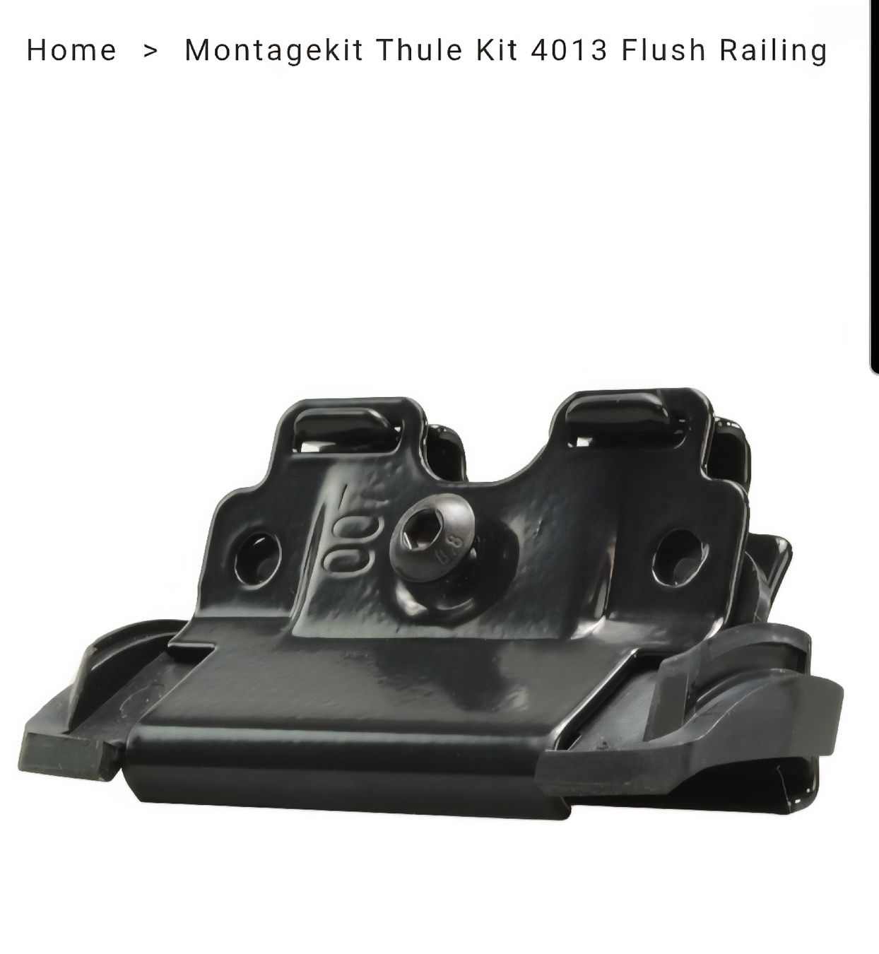 Thule Portapacchi: Montagekit Thule Kit 4013 Flush Railing – Usato da Diepoldsau venduto da Callfire