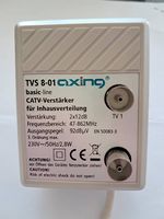 Axing Zweigeräte-TV-Verstärker TVS 8-01
