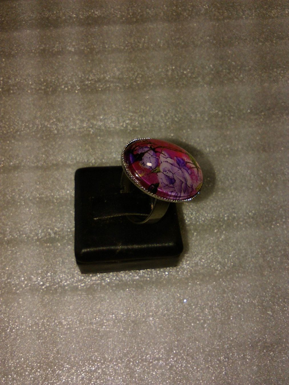 Anelli: RING EDELSTHAL,,MIT BLUMEN,,GLANZIG – Nuovo (secondo la descrizione) da Basel venduto da bijoutrie_4 3